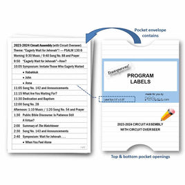 Program Labels Circuit Assembly (w/Circuit Overseer)