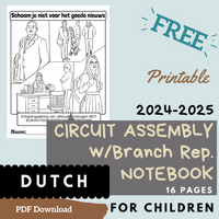 (Digital) 2024-2025 Circuit Assembly with Branch Rep Notebook for Kids (15 Languages)