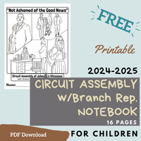 (Digital) 2024-2025 Circuit Assembly with Branch Rep Notebook for Kids (13 Languages)