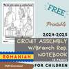 (Digital) 2024-2025 Circuit Assembly with Branch Rep Notebook for Kids (11 Languages)