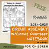 (Digital) 2024-2025 Circuit Assembly with Circuit Overseer Notebook for Kids (8 languages)