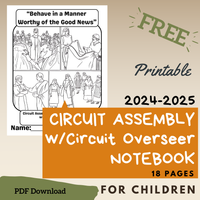 (Digital) 2024-2025 Circuit Assembly with Circuit Overseer Notebook for Kids (8 languages)