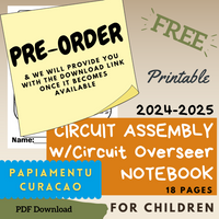 (Digital) 2024-2025 Circuit Assembly with Circuit Overseer Notebook for Kids (8 languages)