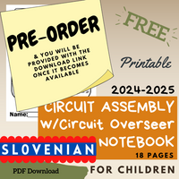 (Digital) 2024-2025 Circuit Assembly with Circuit Overseer Notebook for Kids (8 languages)