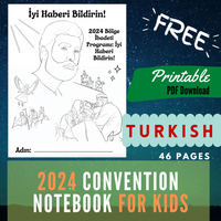 (Digital) 2024 Convention Notebook for Kids - Declare the Good News! (17 languages)