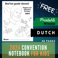 (Digital) 2024 Convention Notebook for Kids - Declare the Good News! (17 languages)