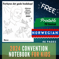 (Digital) 2024 Convention Notebook for Kids - Declare the Good News! (17 languages)