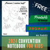 (Digital) 2024 Convention Notebook for Kids - Declare the Good News! (17 languages)