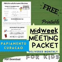 (Digital) 2025 Midweek Meeting Packet for Kids - PAPIAMENTU CURACAO