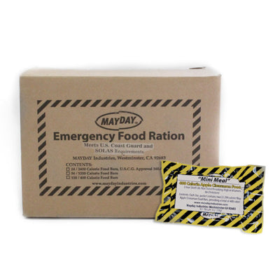 Mayday Mini Meal Emergency Food Bar 400 Cal (110/Case)