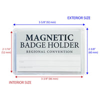 Magnetic Badge Holder