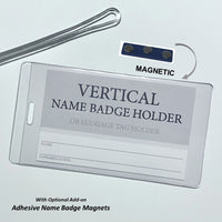 Convertible Vertical Badge Holder