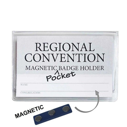 Magnetic Pocket Badge Holder