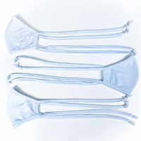 [CLEARANCE] 3 Layer Antibacterial Face Mask - White (S/M)-Face Mask-MASKlala-3 PACK WHITE-PEGlala.com