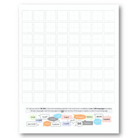 (Digital) Printable Letter Writing Paper Visit JW.org - Chinese Grid