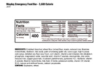 Mayday Emergency Food Bar 3600 Cal (20/case)