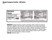 Mayday Mini Meal Emergency Food Bar 400 Cal (25 Count)