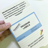 Transparent Program Labels